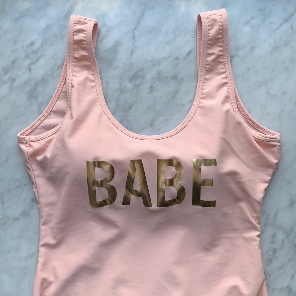 Modparty “BABE” bachelorette one-piece